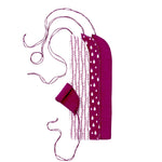 Charger l'image dans la galerie, Un lot de tampons lavables pour en finir avec les tampons jetables et toxiques. La grande taille de ce tampon lavable est parfait pour les flux abondants. En coton 100% naturel, le tampon lavable vous protège éfficacement pendant 4h. Sangria, framboise